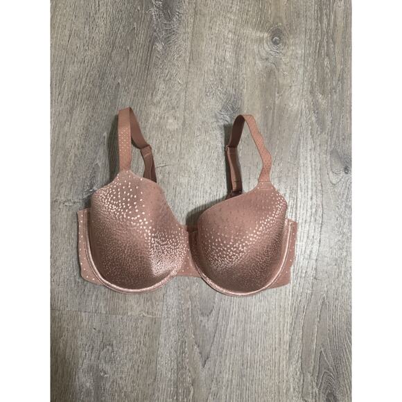 Wacoal 853303 Back Appeal Full Coverage Underwire Bra Nude Pink Size 36DDD - Picture 1 of 3